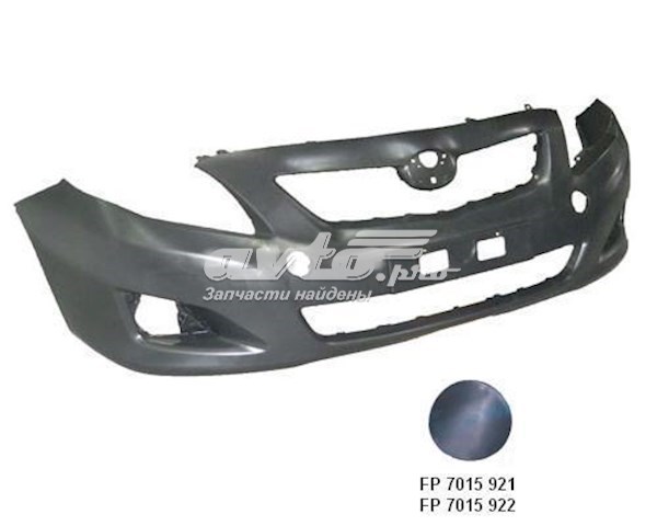 FP7015901P FPS Бампер передний в сборе