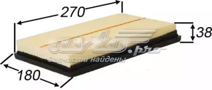 Элемент воздушного фильтра JS Asakashi A1521 цена, от 6.72 USD