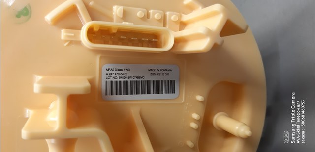 Módulo de bomba de combustível com sensor do nível de combustível Mercedes A preço, a partir de 259,16 USD