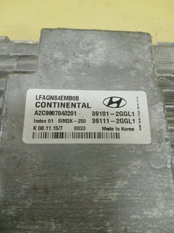  Hyundai/Kia 391012GGL1