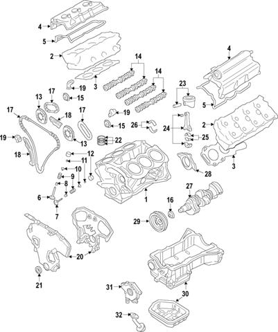 Успокоитель цепи ГРМ Nissan/Infiniti 13085EA210 цена, от 7.05 USD