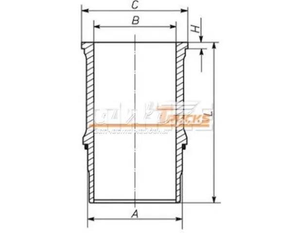 Гильза поршневая Mahle Original 227WN6701 цена, от 85.37 USD