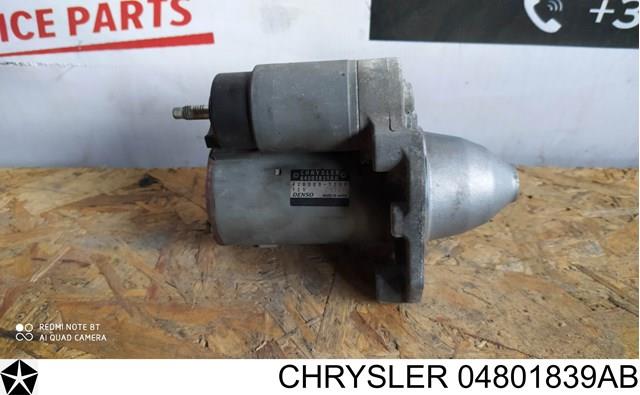 Стартер CHRYSLER 04801839AB