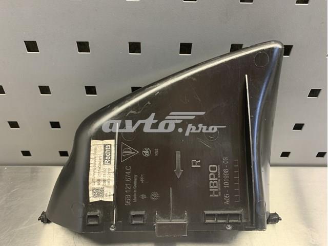 Воздуховод (дефлектор) масляного радиатора Porsche 95B121674C1E0 цена, от 32.49 USD