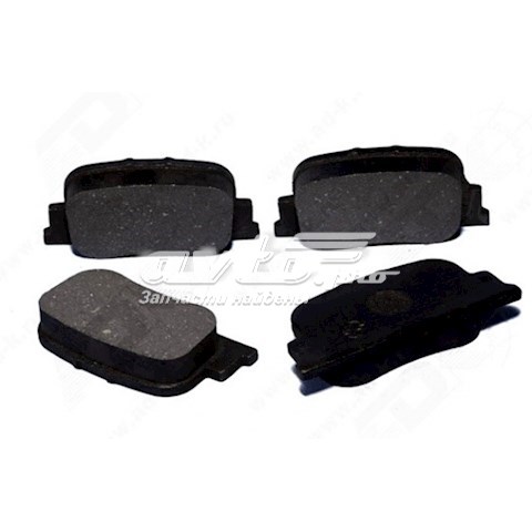 Купить BYDF33502130 BYD Колодки тормозные задние, дисковые