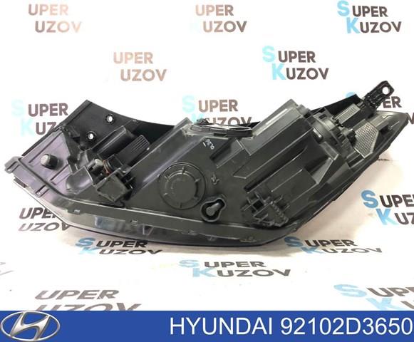 Правая фара 92102D3650 Hyundai/Kia