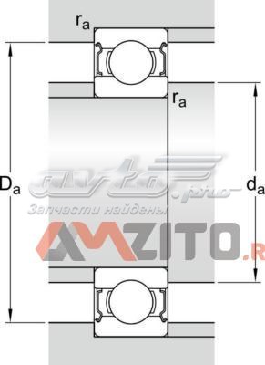 6206-2Z SKF rolamento da caixa de mudança