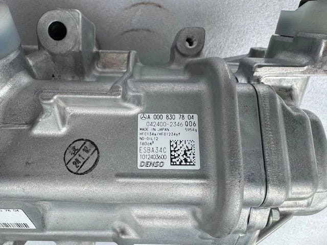 A0008307804 Mercedes Компрессор хладагента