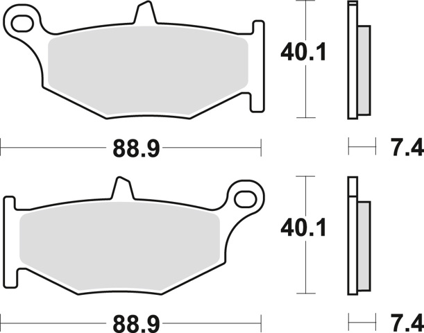 FA419HH EBC Brakes Колодки тормозные дисковые комплект
