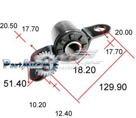 Сайлентблок передней подвески Tenacity AAMTO1002 цена, от 6.57 USD