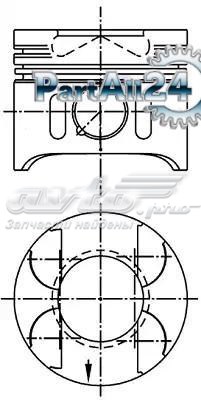 WG1094047 Поршень в сборе WILMINK GROUP WG1094047