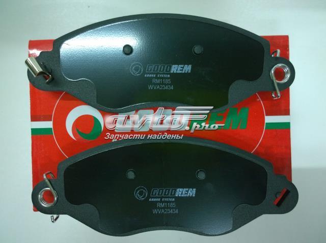 Колодки тормозные передние дисковые GOODREM RM1185