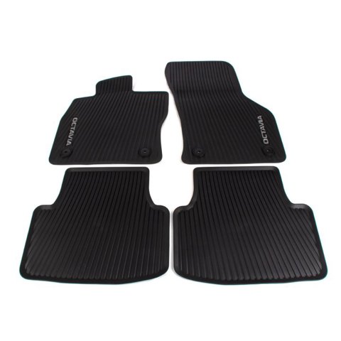 Compre Tapetes dianteiros + traseiros, kit Skoda Octavia 