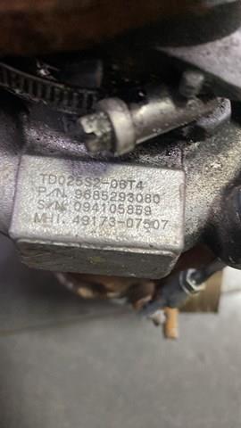 Турбина TD025S206T4 Peugeot/Citroen