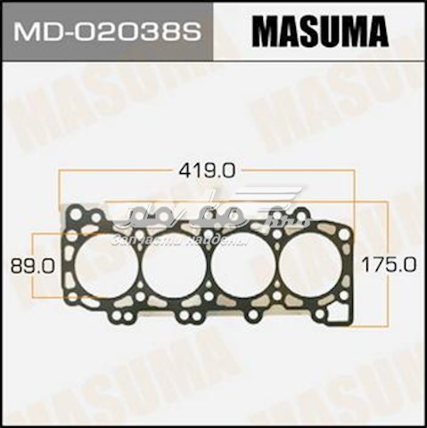 Прокладка ГБЦ MD02038S Masuma