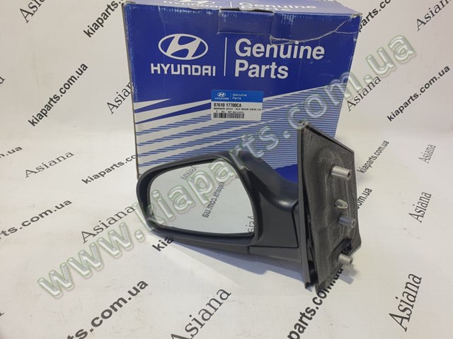 Левое боковое зеркало 876103M060 Hyundai/Kia