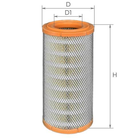 Элемент воздушного фильтра Alpha Filter AF0127 цена, от 11.69 USD