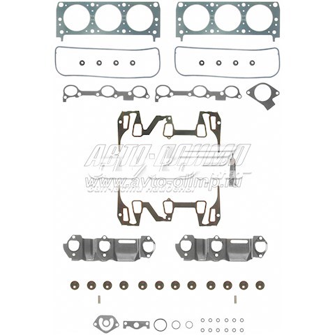 Верхний комплект прокладок двигателя HS9957PT Fel-pro