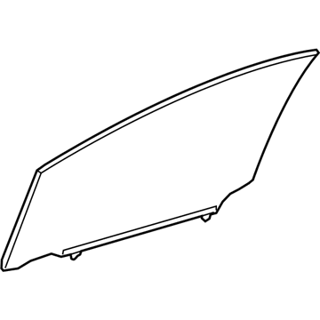 Окно (передней двери) двери XYG GS7056D301 цена, от 40.89 USD