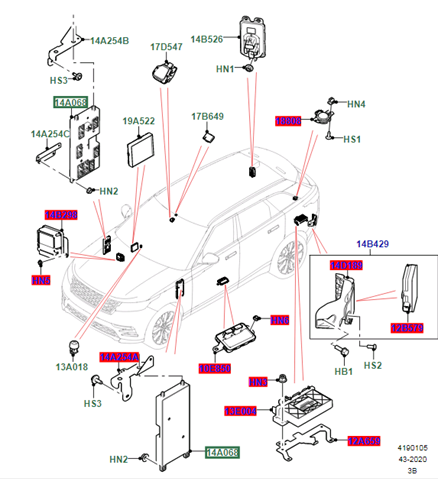 LR110263 Land Rover 