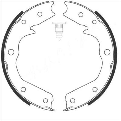 BC08970 Starline Тормозные колодки ручника