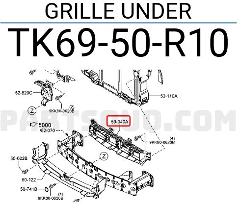  TK6950R10 Mazda