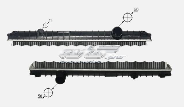 Система охлаждения двигателя 111RV750800 PERFEKT COOLING