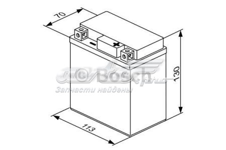 Купить Bosch Емкость 6А/ч 0092M60060