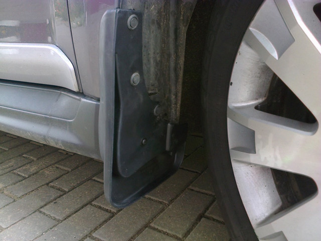 Комплект брызговиков на Mitsubishi Outlander II XL CWW