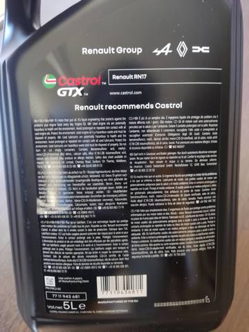 Масло автомобильное Renault (RVI) 7711658105 цена, от 2435.70 UAH