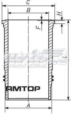 209WN2101 Mahle Original Поршневая гильза