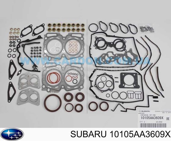 Комплект прокладок двигателя полный Subaru 10105AA3609X