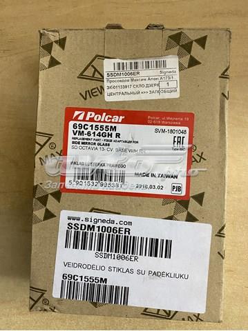 Стекло правого зеркала заднего вида SSDM1006ER Signeda