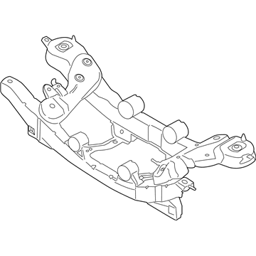 Балка задней подвески (подрамник) CV6Z5035M Ford