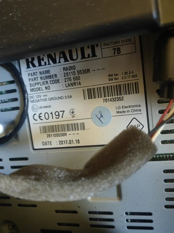 281155536R Renault (RVI) 