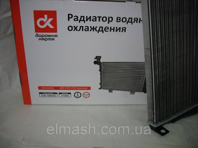 2107-1301010 Дорожная Карта radiador de esfriamento de motor