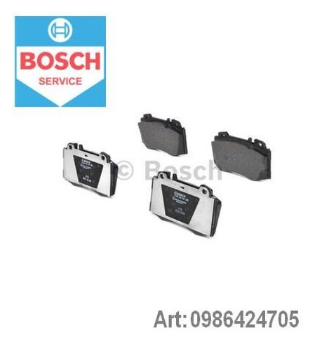 986424705 Bosch sapatas do freio dianteiras de disco