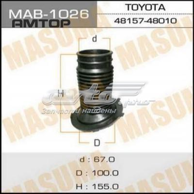 Купить MAB1026 Masuma Пыльник амортизатора