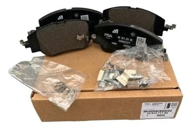 1681371180 PEUGEOT Pastillas de freno delanteras original y equivalente