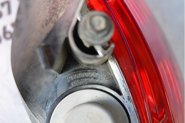 265800001R Renault (RVI) Lanterna do pára-choque traseiro direito