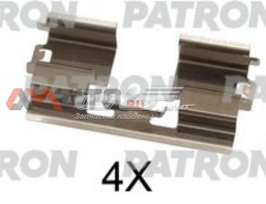 Колодки тормозные задние дисковые PATRON PSRK1328