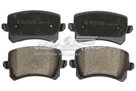 Колодки тормозные задние дисковые STARLINE BDS560