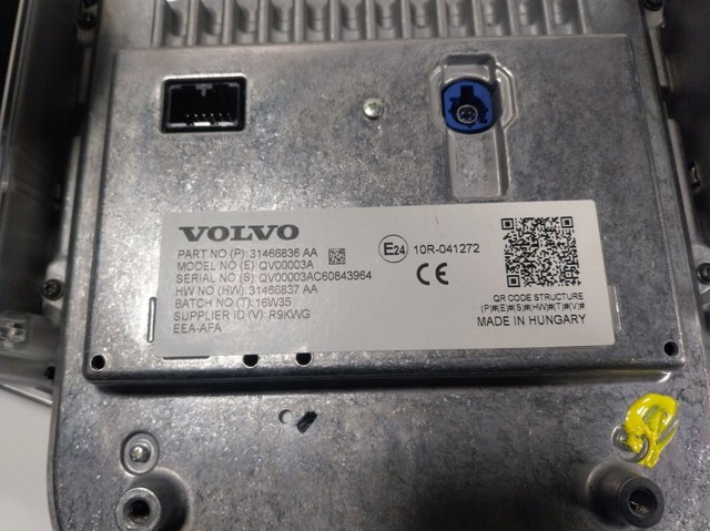 Дисплей многофункциональный Volvo 36010873 цена, от 101.35 USD