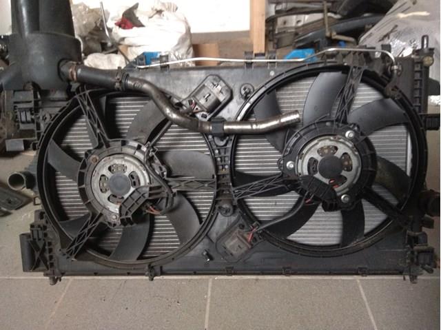 Диффузор радиатора охлаждения, в сборе с мотором и крыльчаткой General Motors 13223018