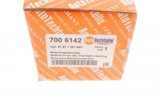 7006142 Autotechteile Сопло омывателя фары передней