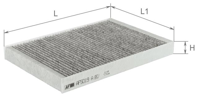 Купить AF5019A Alpha Filter Фильтр салона угольный