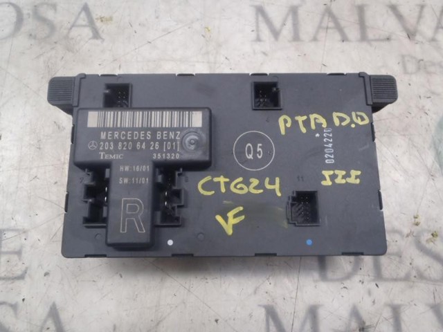 Блок комфорта передней двери Mercedes A2038206426 цена, от 6.35 USD