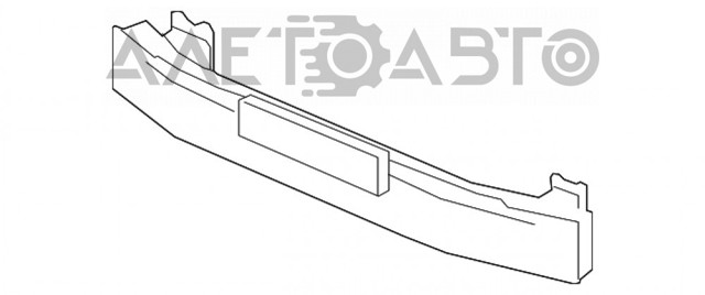 Балка бампера заднего FPS FP3040980 цена, от 162.21 USD