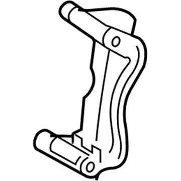 Braçadeira do freio de suporte dianteiro para Toyota Camry (V50)