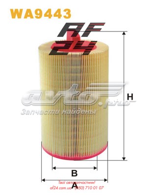 Елемент повітряного фільтра WA9443WIX WIX